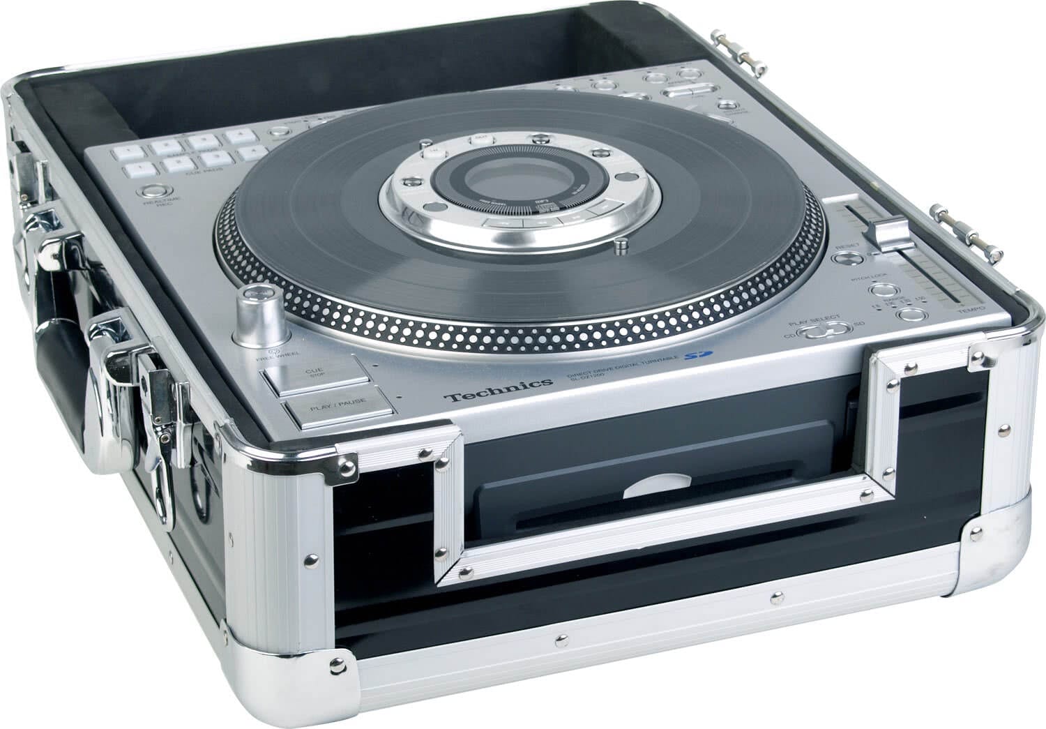 Zomo Flightcase CDJ-1 XT fekete, termékfotó