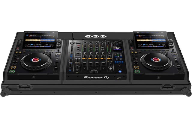 Zomo Flightcase Set-30A9X NSE fekete szett-case zárt állapotban