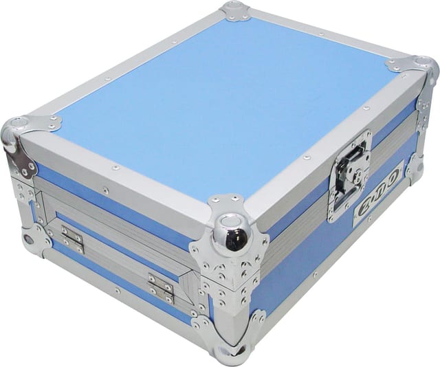 Zomo PC-800 kék flightcase, elölnézet