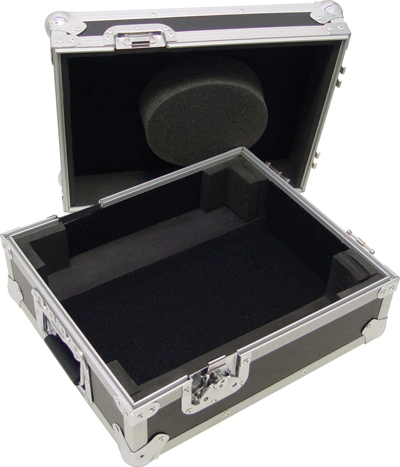 Zomo Flightcase D-700 ezüst, oldalnézet