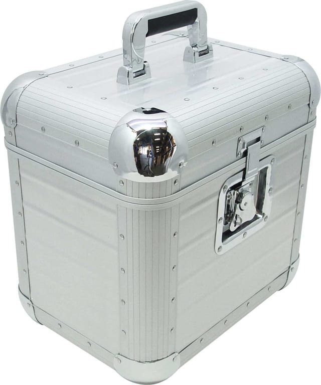 Zomo Recordcase RP-80 XT ezüst színű lemeztok flightcase