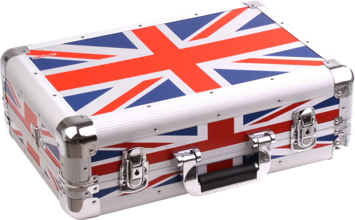 Zomo VC-1 XT Flightcase UK-Flag kivitelben, elölnézet