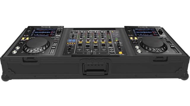 Zomo Flightcase Set-700 NSE fekete DJ flightcase két XDJ 700-hoz és 12" keverőhöz