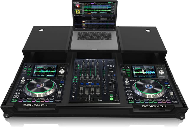 Zomo SCX-1800 Plus NSE fekete Flightcase Denon Prime Series felállásokhoz