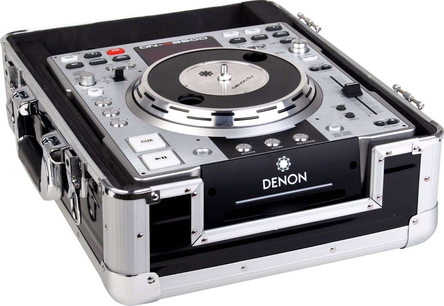 Zomo Flightcase CDJ-1 XT fekete, belső kialakítás
