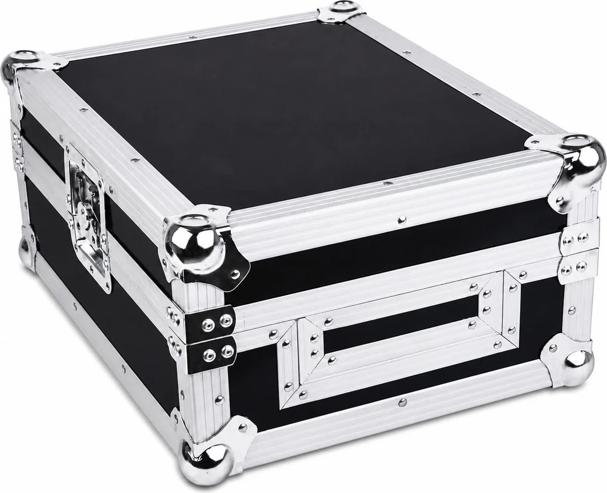 Zomo Flightcase Live 1000 fekete keverő-flightcase elölnézetből