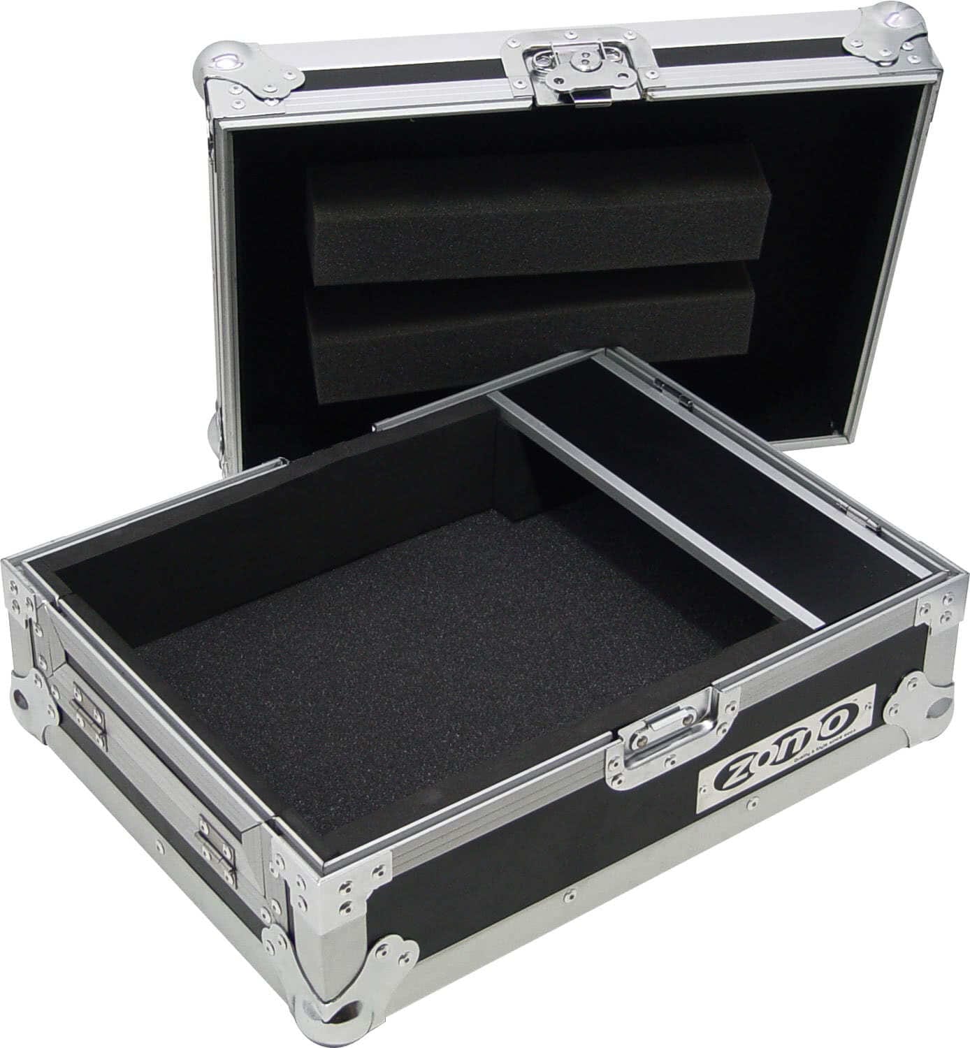 Zomo PC-800 piros CD-lejátszó flightcase részlet