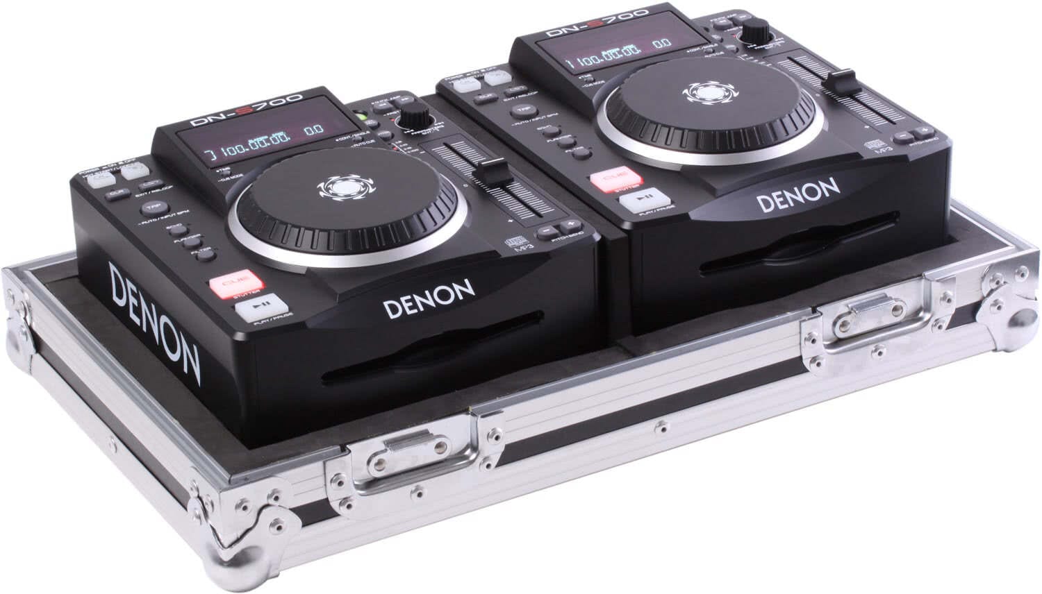 Zomo Flightcase DN-1000 piros, elölnézet
