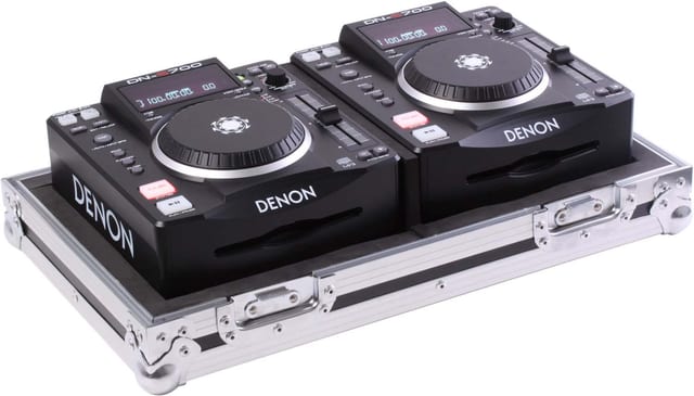 Zomo Flightcase DN-1000 lila színben, elölnézet