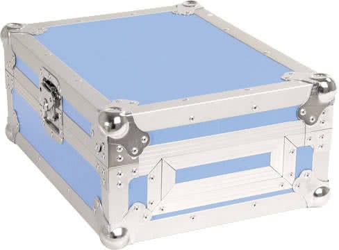 Kék Zomo DN-3500 Flightcase elölnézetből