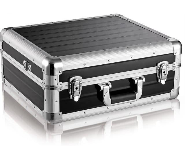 Zomo Flightcase CDJ-13 XT fekete, elölnézet