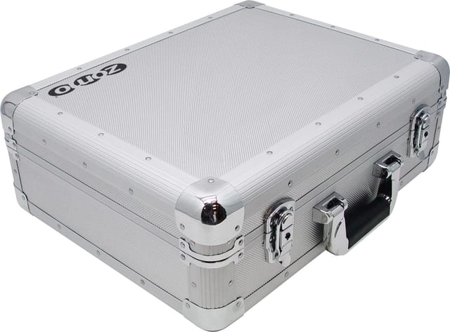 Zomo CD-Case MK2 ezüst CD-tároló tok elölnézetből
