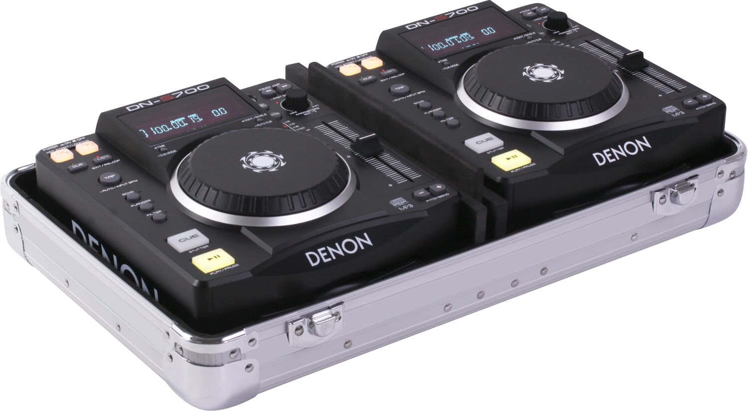 Zomo Flightcase CDJ-3 XT belső tér párnázással és válaszfallal